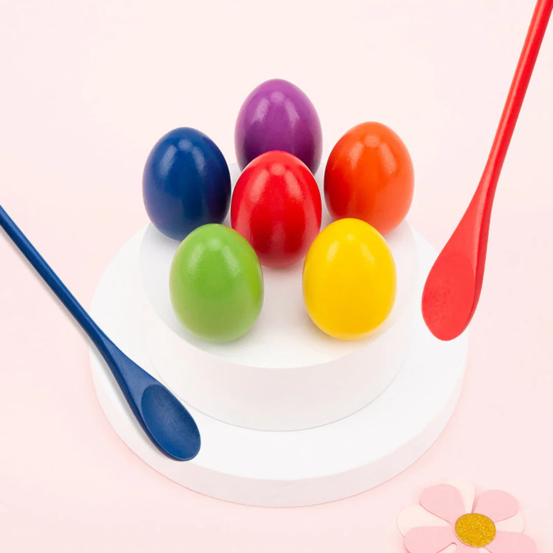 Montessori Wooden Color Spoons - Image 4