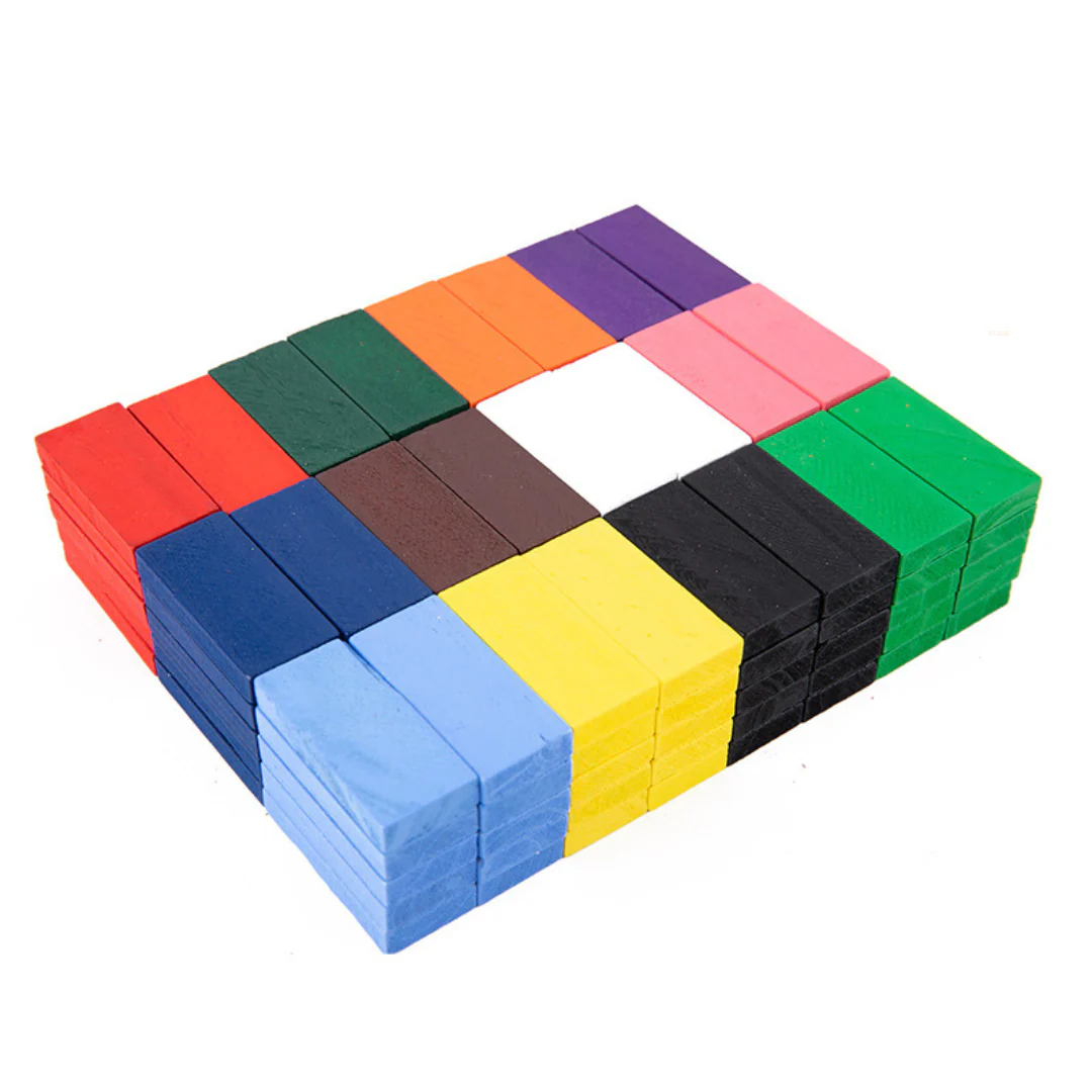 Montessori Wooden Domino Stones - Image 5