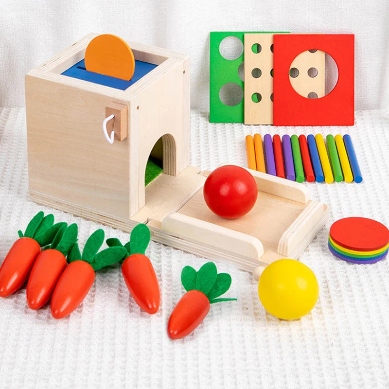 Montessori Wooden Play Box: Tasks & Solutions Set - Image 5