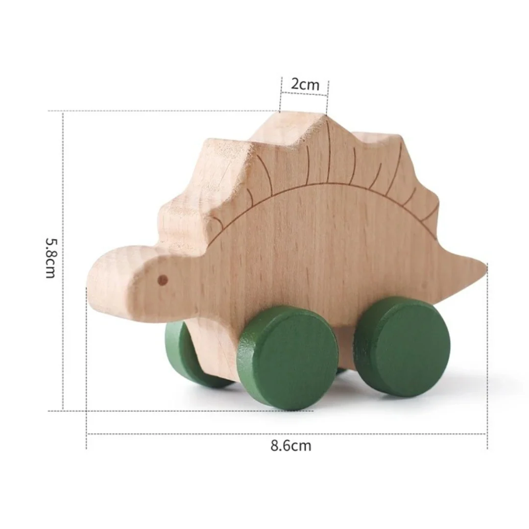 Montessori Wooden Train in Pastel Colors - Image 15