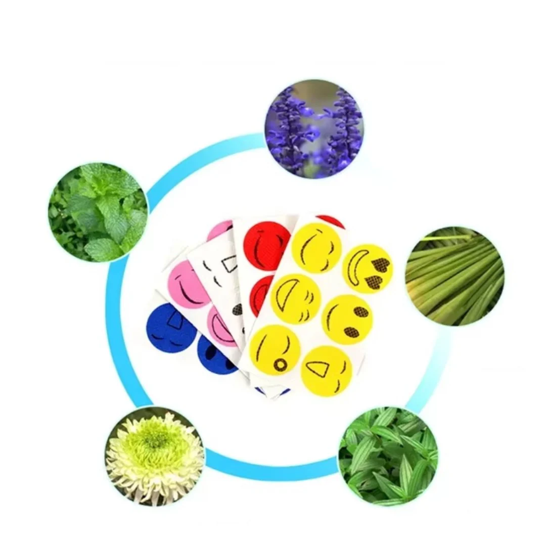 Natural mosquite repellent stickers for kids and babies (100pcs) - Image 5