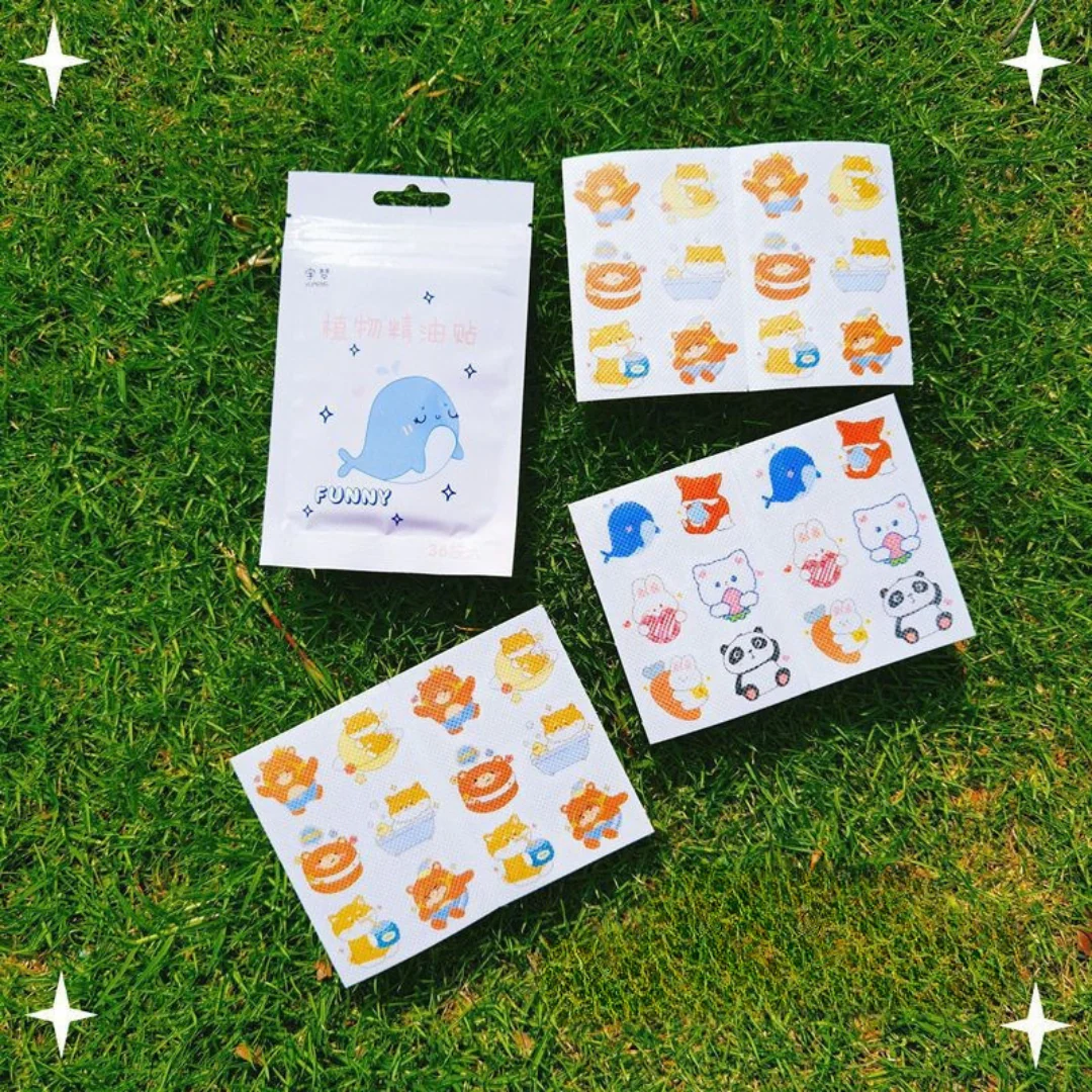 Natural mosquite repellent stickers for kids and babies (100pcs) - Image 8