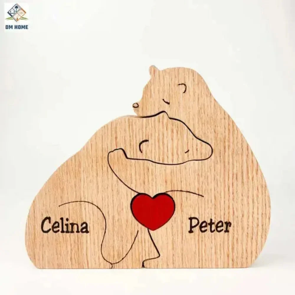 Handcrafted Personalised Bear Family - Image 10