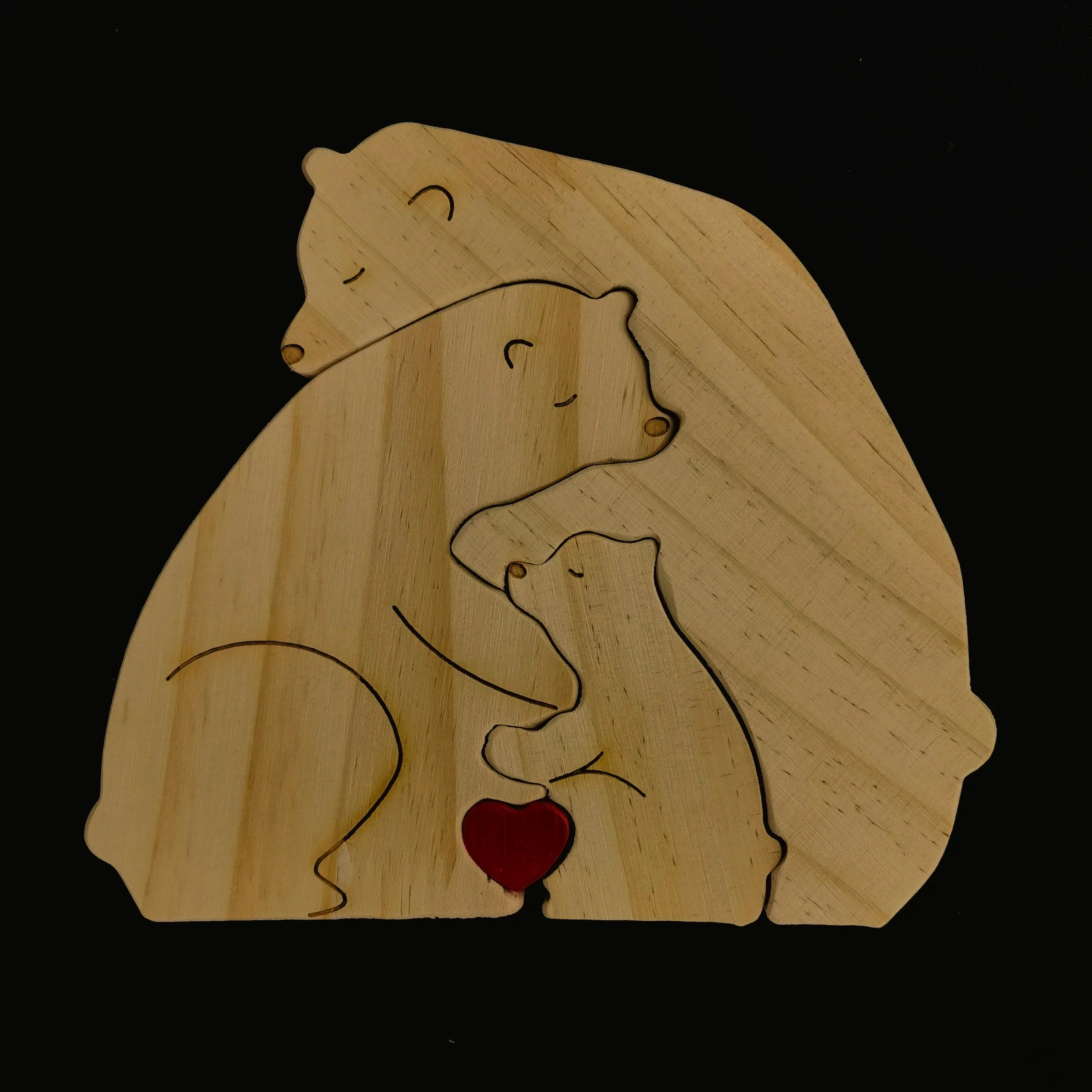 Handcrafted Personalised Bear Family - Image 15
