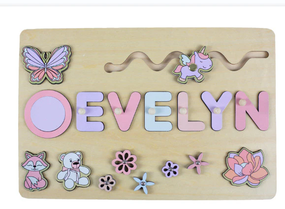 Personalised Wooden Name Puzzle - Image 12