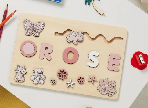 Personalised Wooden Name Puzzle - Image 13