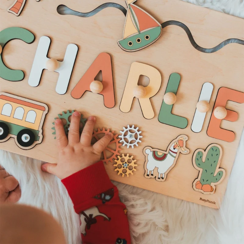 Personalised Wooden Name Puzzle - Image 3