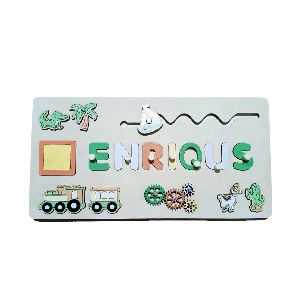 Personalised Wooden Name Puzzle - Image 6