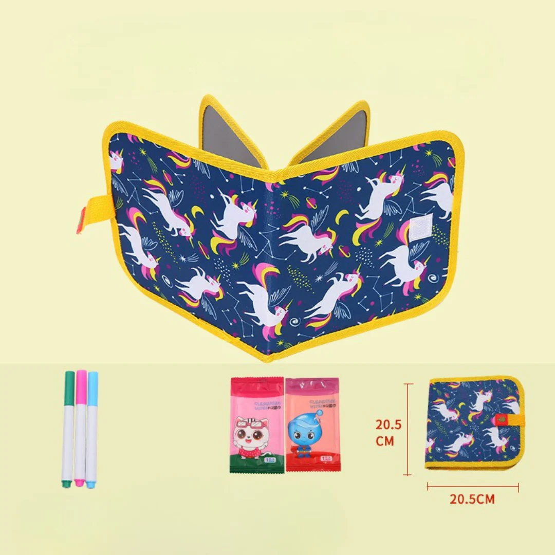 Portable reusable drawing book for children - Image 11