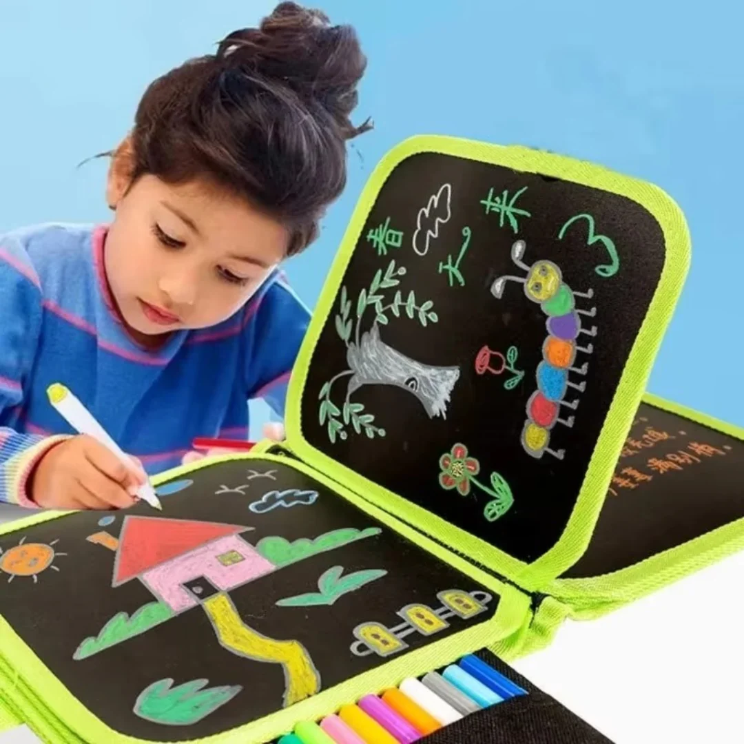 Portable reusable drawing book for children - Image 3