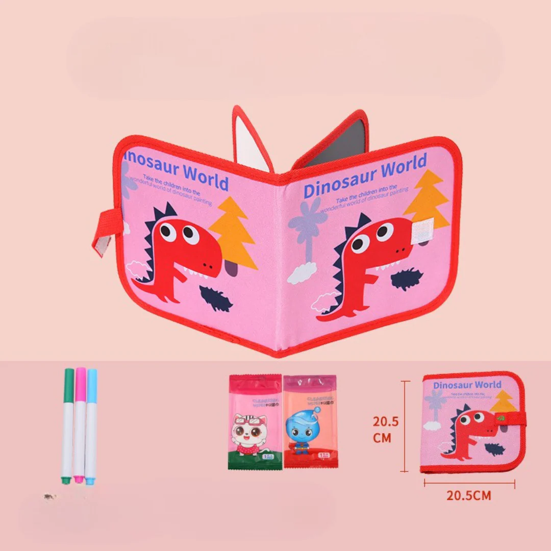 Portable reusable drawing book for children - Image 5