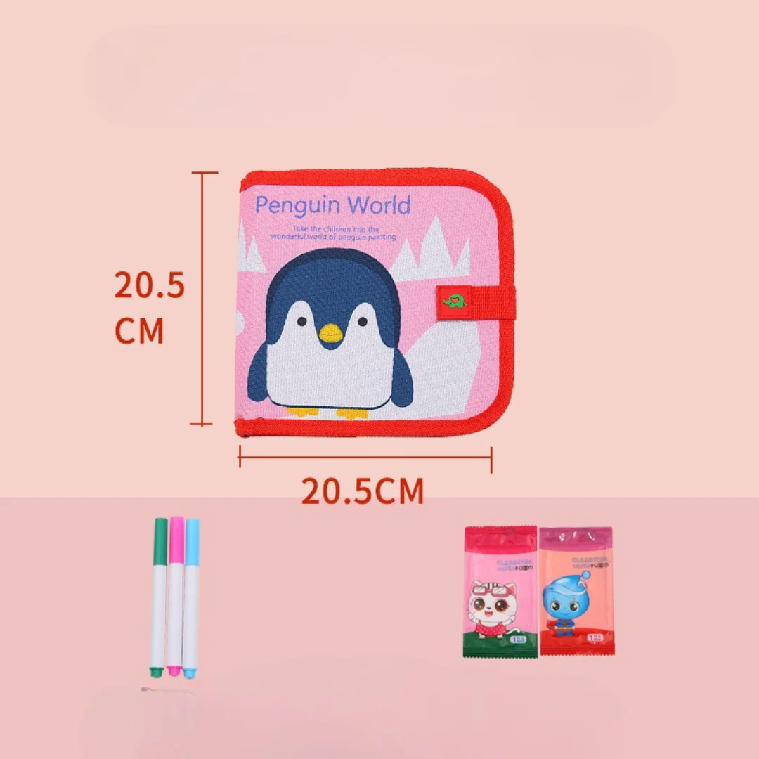 Portable reusable drawing book for children - Image 9