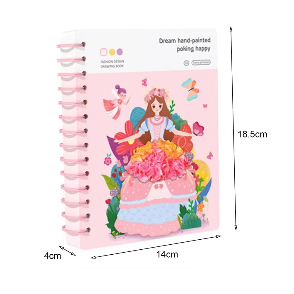 Princess Fashion Design Drawing and Craft Book - Image 6
