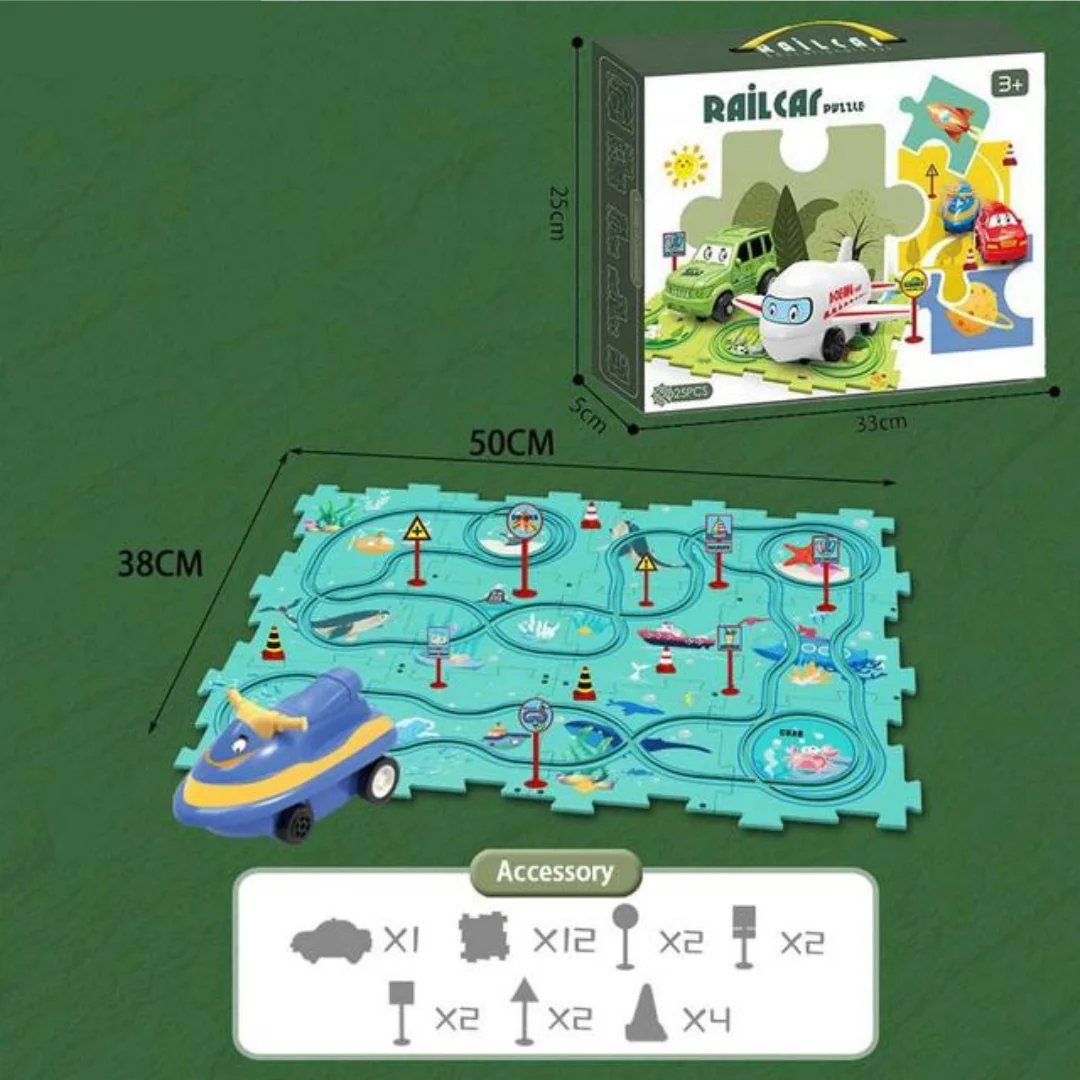 PuzzleTrack - Customizeable Car Track - Image 4