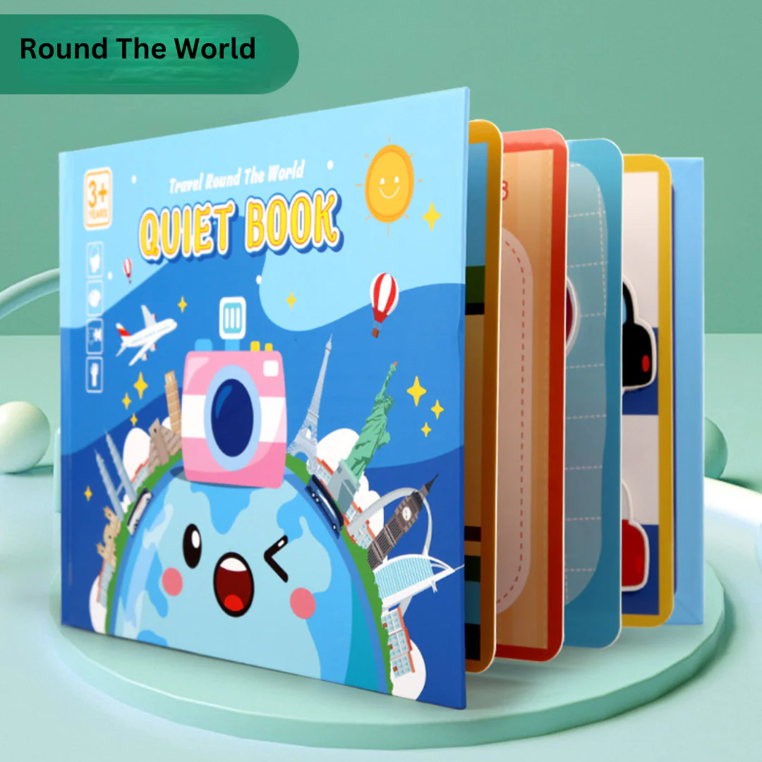 QuietBook - Montessori Durable Story Book - Image 2