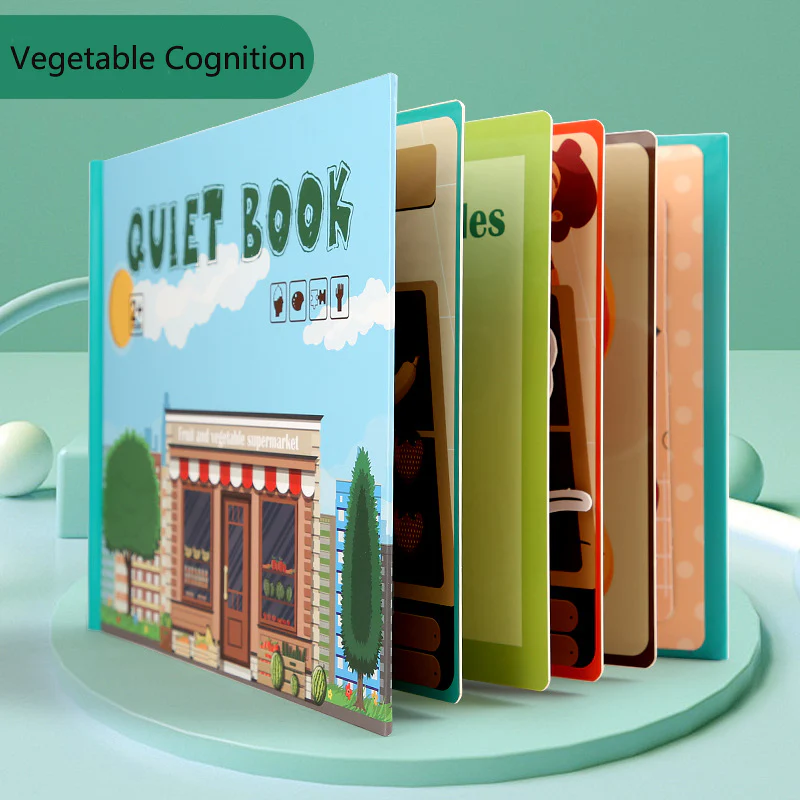 QuietBook - Montessori Durable Story Book - Image 8