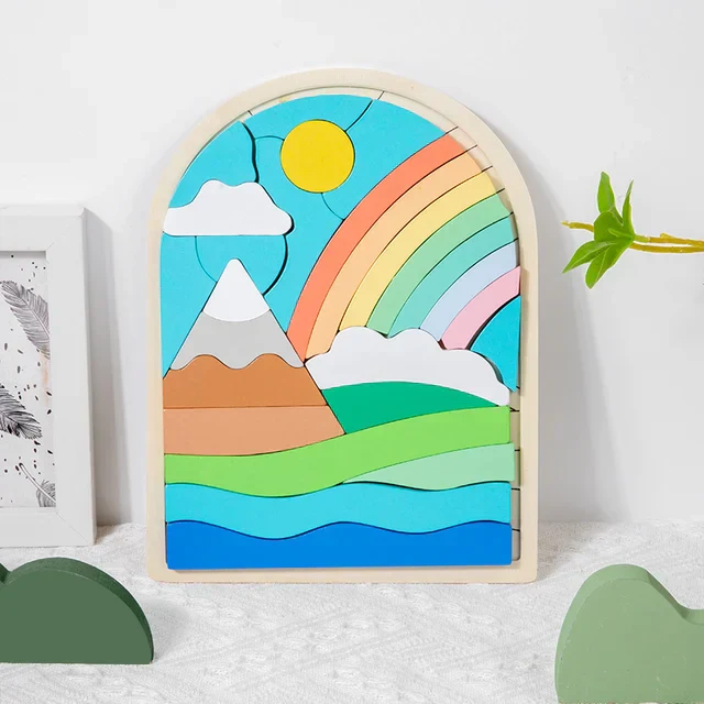 Rainbow Building Blocks - Image 6