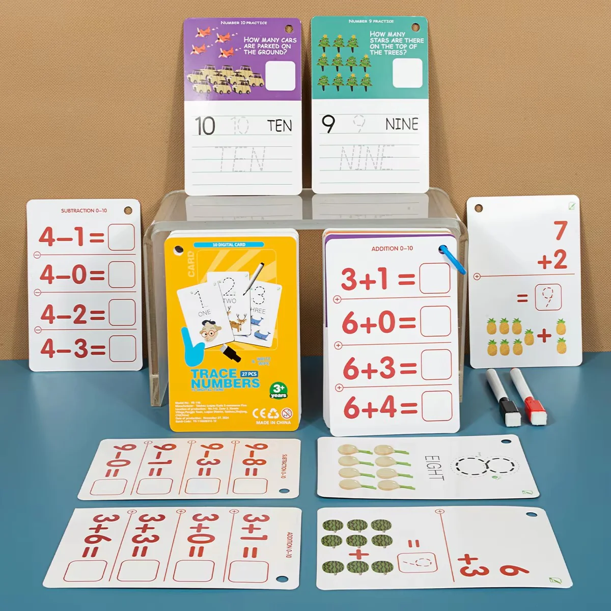 Reusable number and letter tracing book for childrens - Image 4
