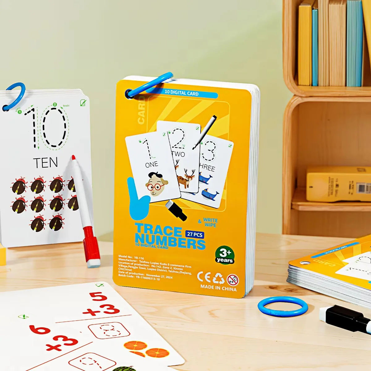 Reusable number and letter tracing book for childrens - Image 8
