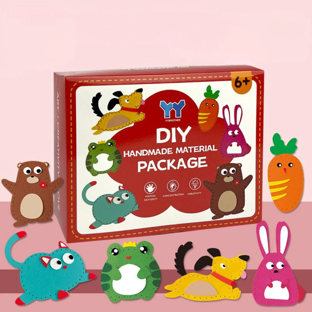 Safe DIY Felt Animal Sewing Set - Image 2