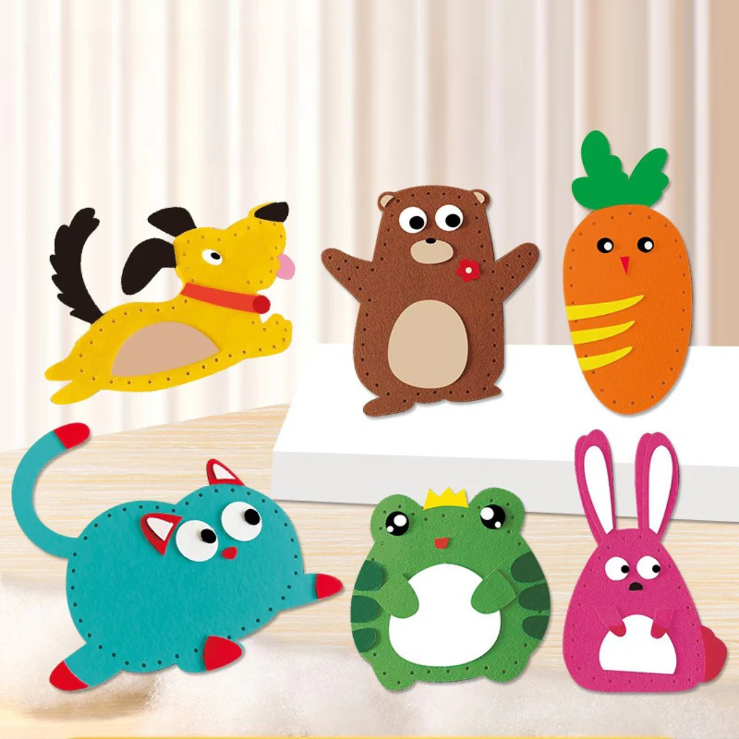 Safe DIY Felt Animal Sewing Set - Image 3