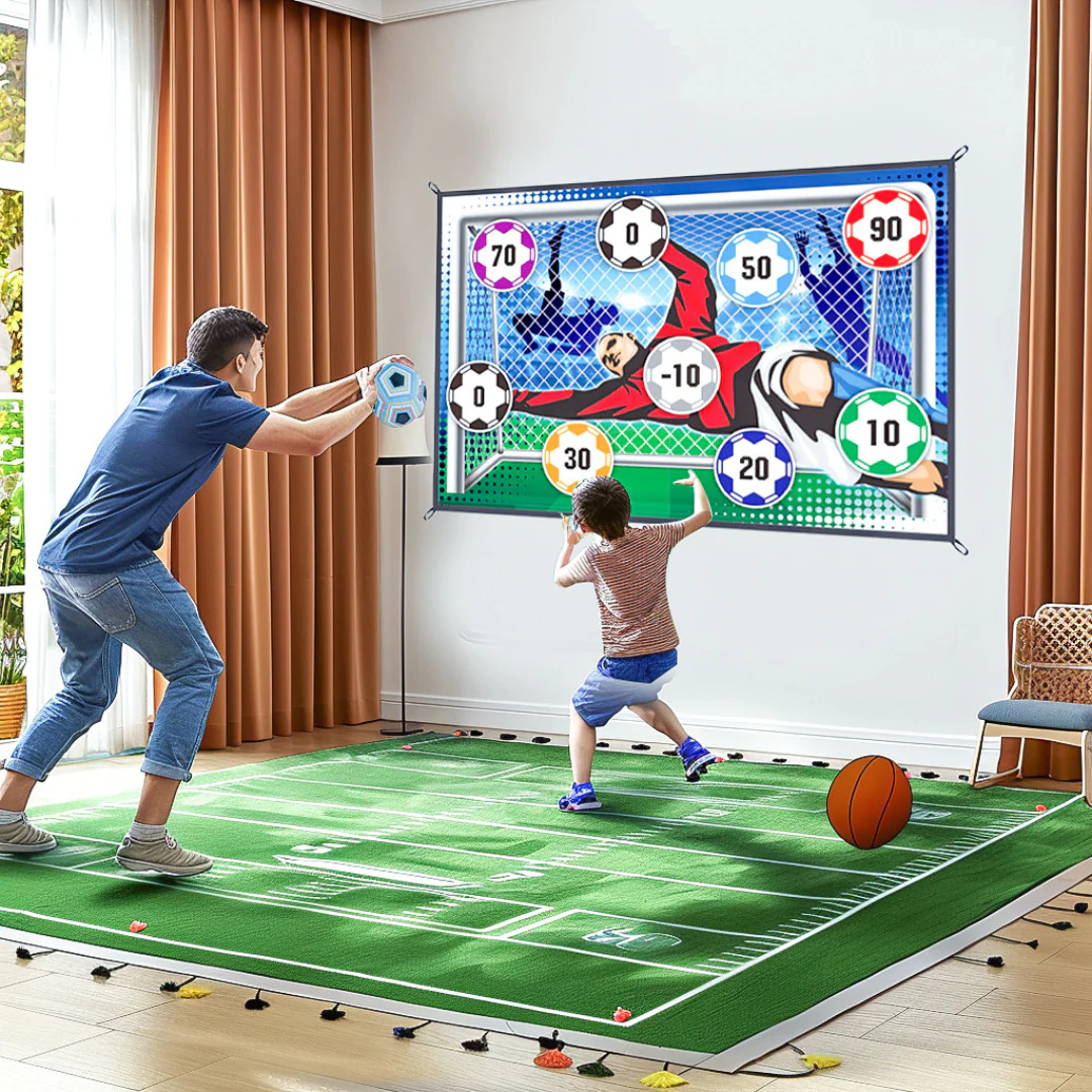 Safe football goal shooting wall for home use - Image 2