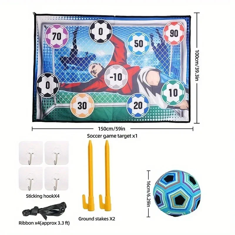 Safe football goal shooting wall for home use - Image 3