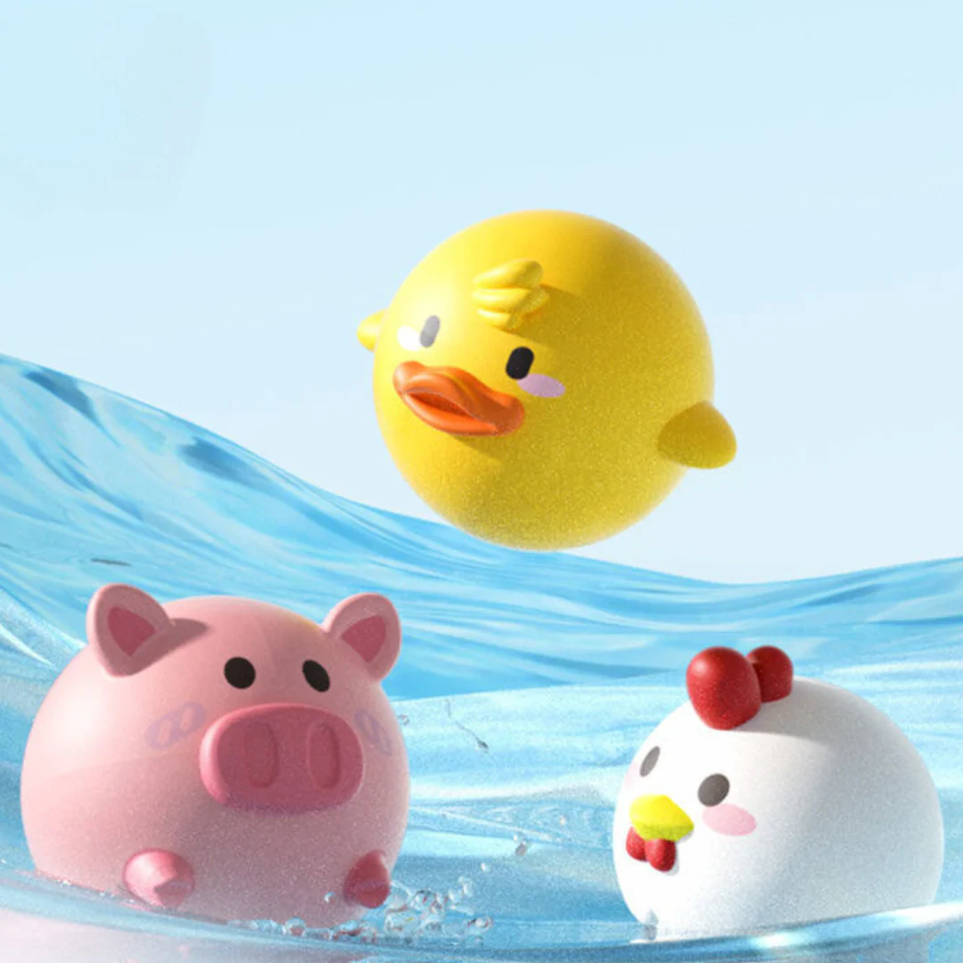 Self-Illuminating Bath Toy with Net - Image 4