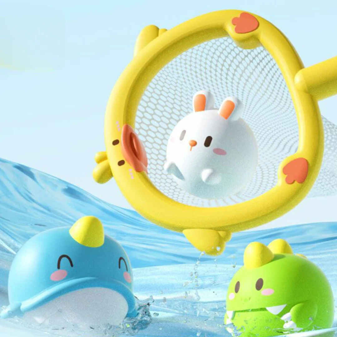 Self-Luminous Bath Toy with Landing Net - Image 13