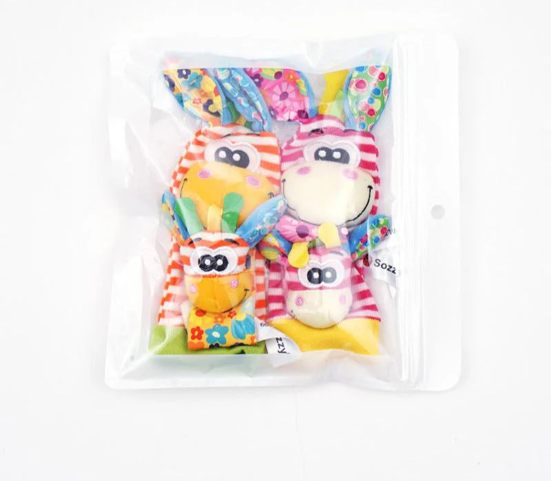 Sensory Baby Plush Socks and Wristband - Image 9