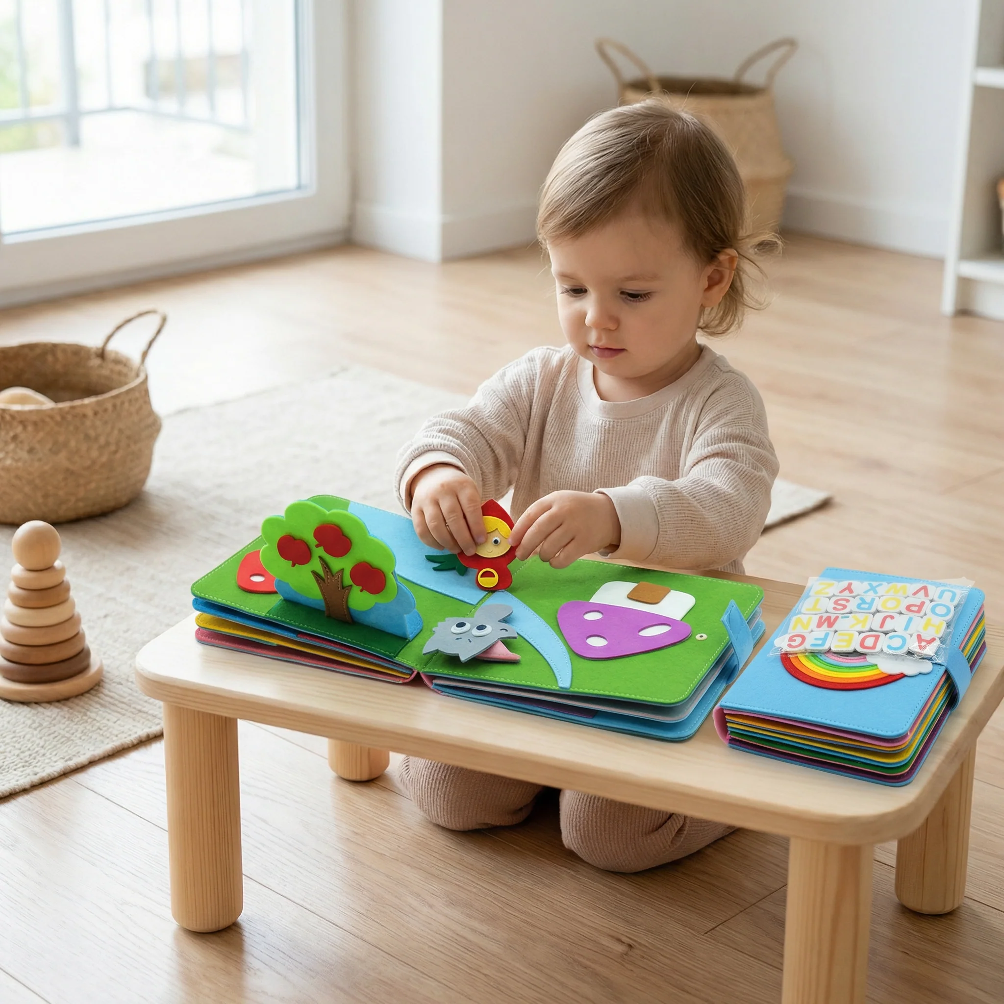 Sensory Learning Book - Montessori Fun for Kids