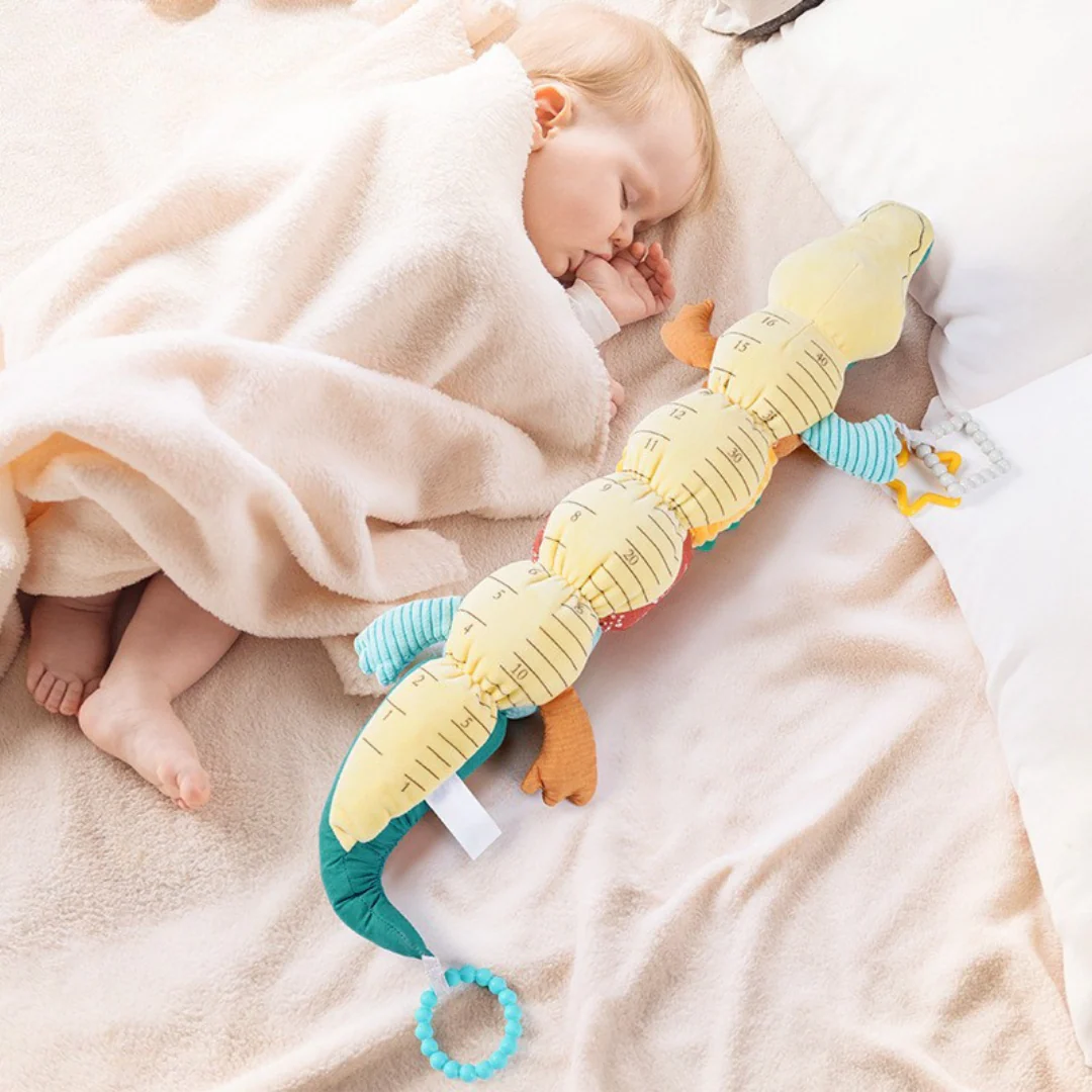 Sensory Plush Rattle and Music Crocodile - Image 3