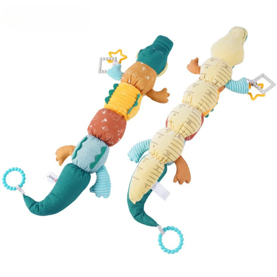Sensory Plush Rattle and Music Crocodile - Image 4
