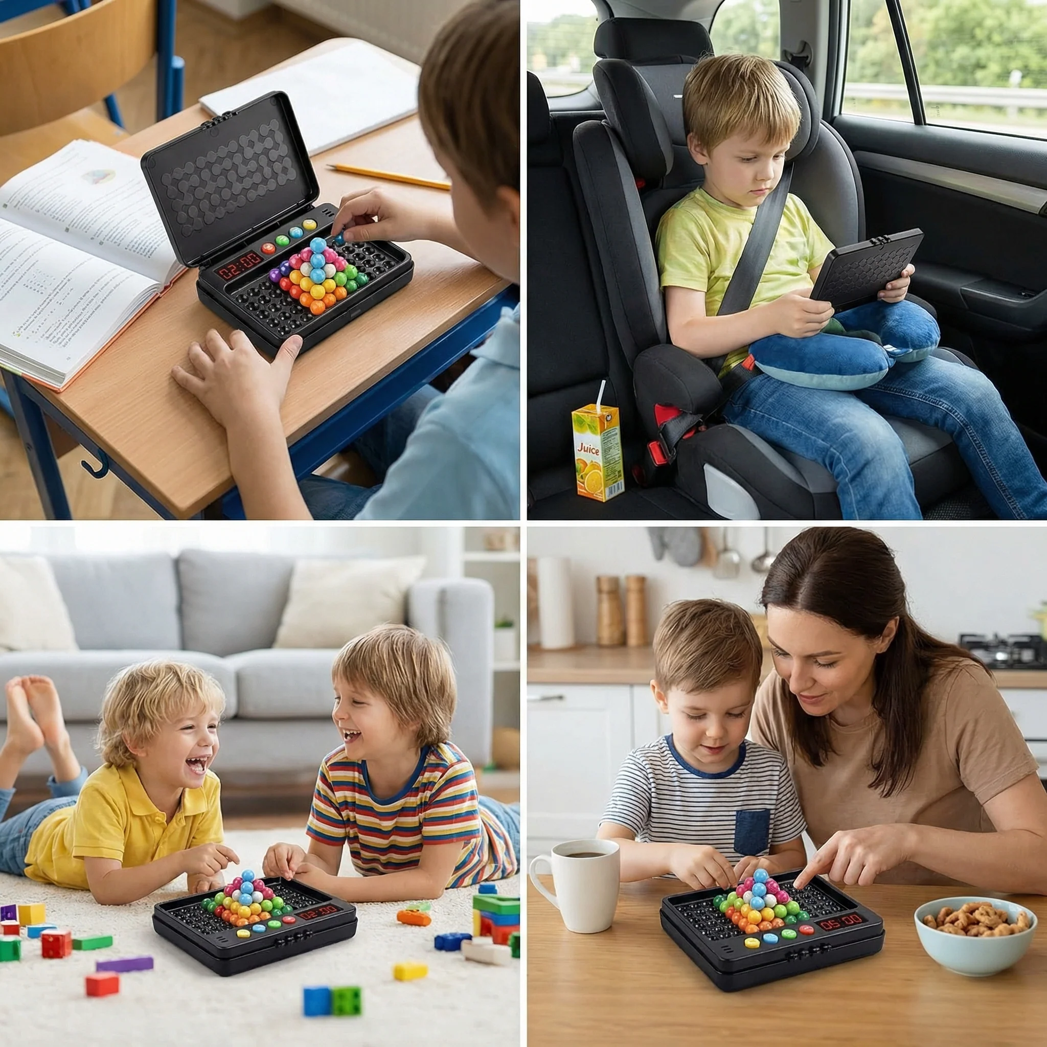 Smart Kids Brain Game – 500 Logic Puzzles with Timer - Image 4