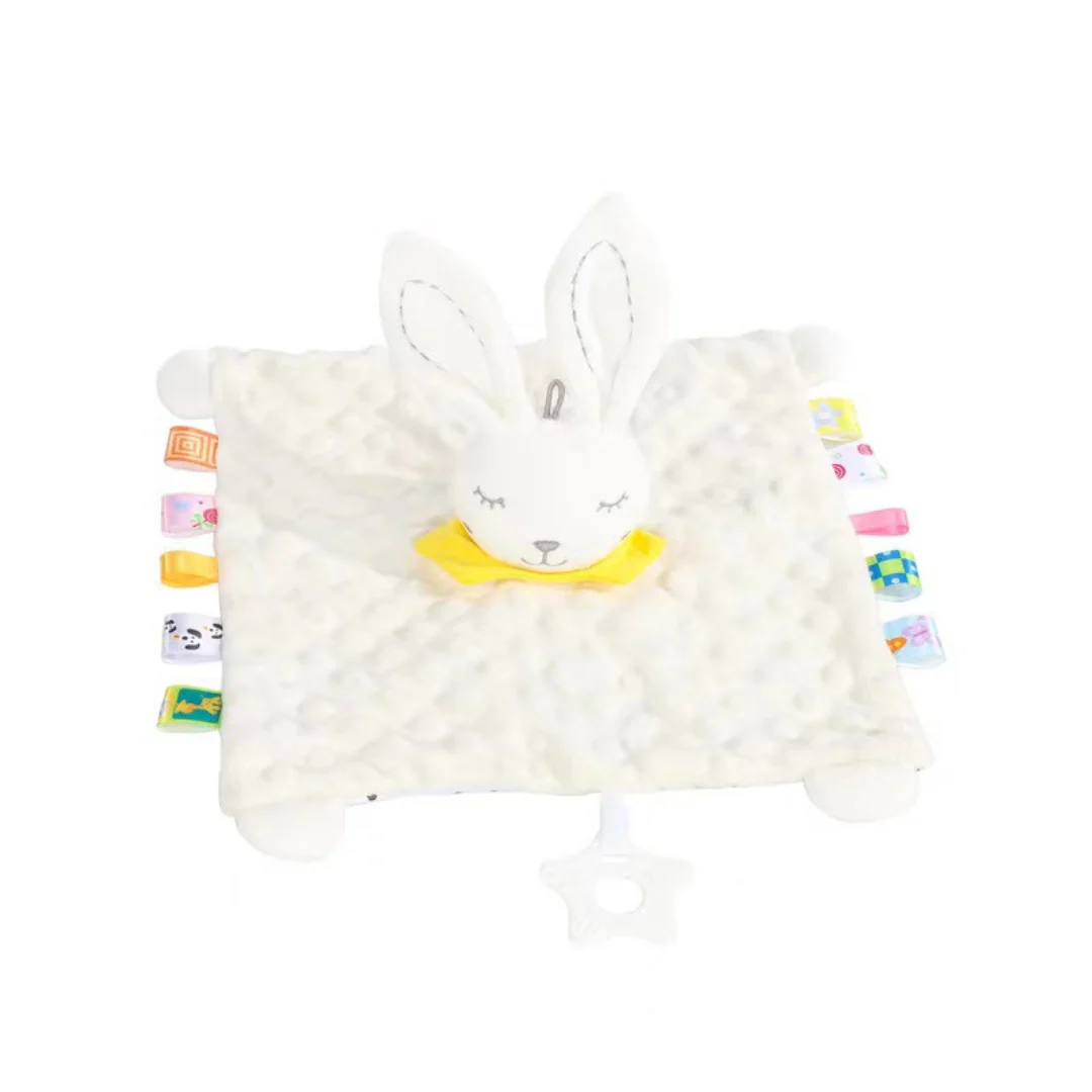 Soothing plush cuddly blanket with rattle - Image 10