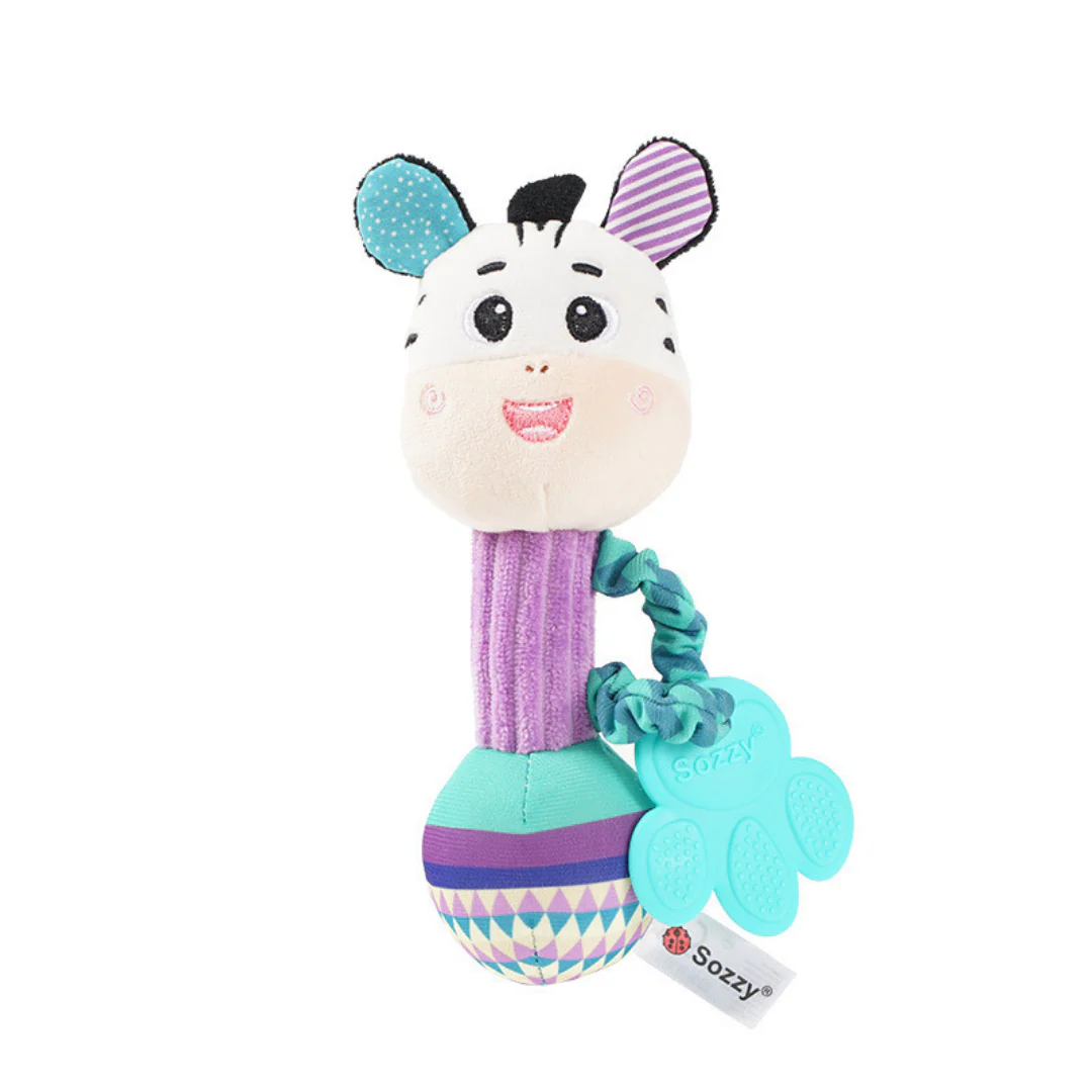 Soothing silicone plush toy for teething babies - Image 4