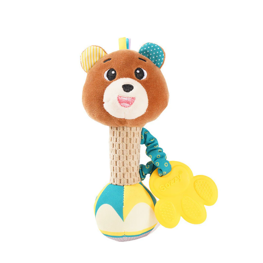 Soothing silicone plush toy for teething babies - Image 5