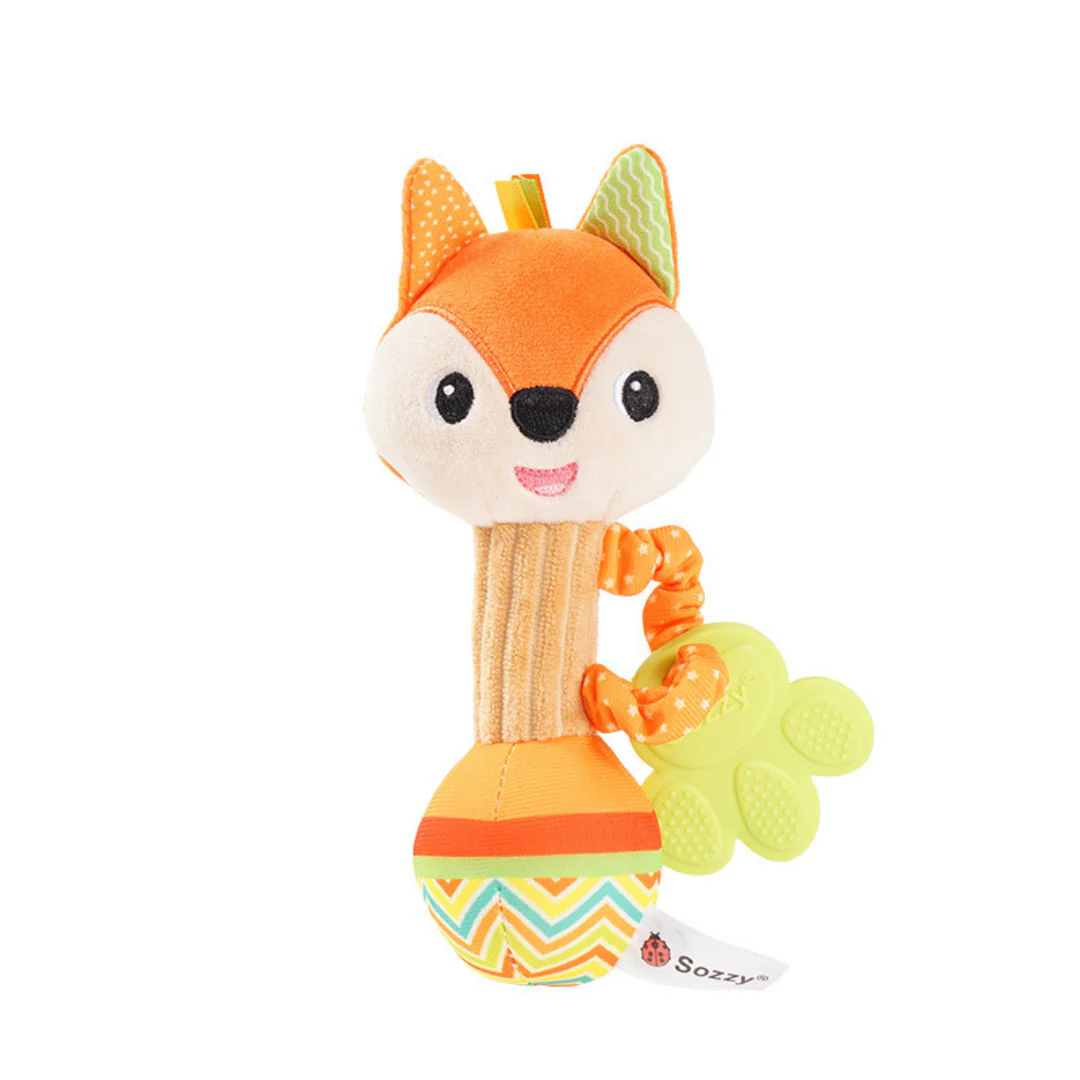 Soothing silicone plush toy for teething babies - Image 8