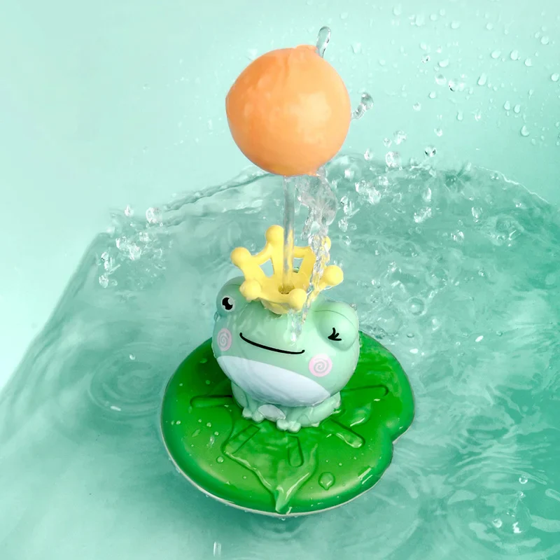 Sprinkling Frog Bath Toy - Image 3