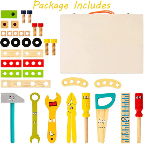 TinyCrafter - Montessori Wooden Tool Set - Image 2