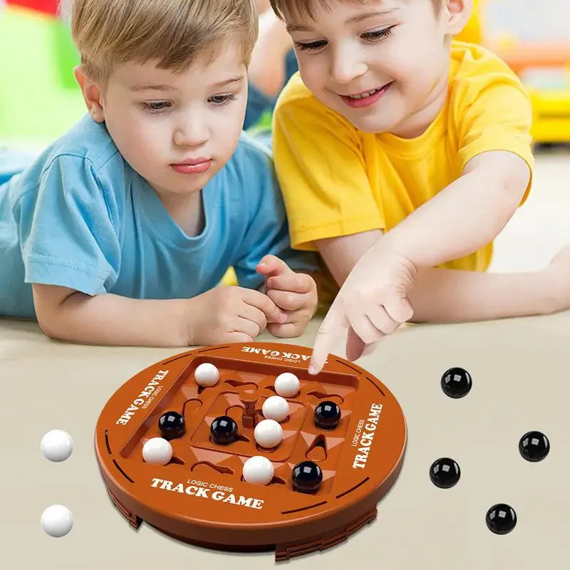 TrackGame Strategy 4-in-a-Row Game - Image 3