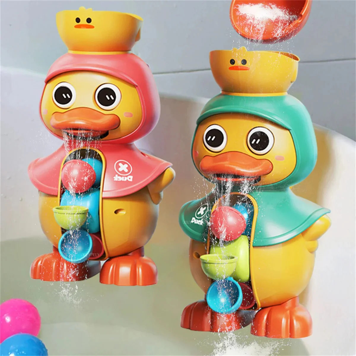 Water Wheel Bath Duck Toy - Image 3