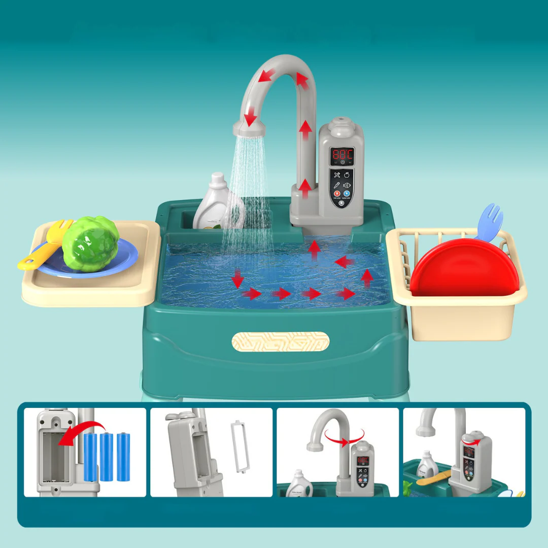WaterWonder - Play kitchen with magic tap - Image 4