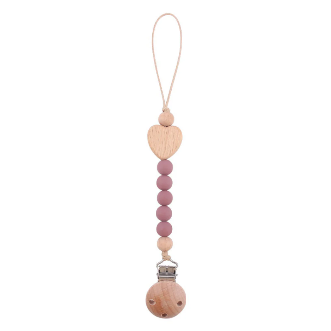 Wooden Baby Pacifier Chain - Image 7