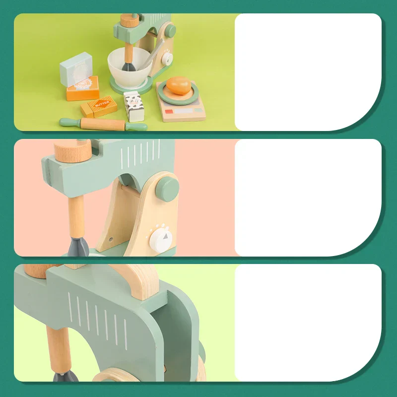 Wooden Chef Toy Kitchen Set - Image 4