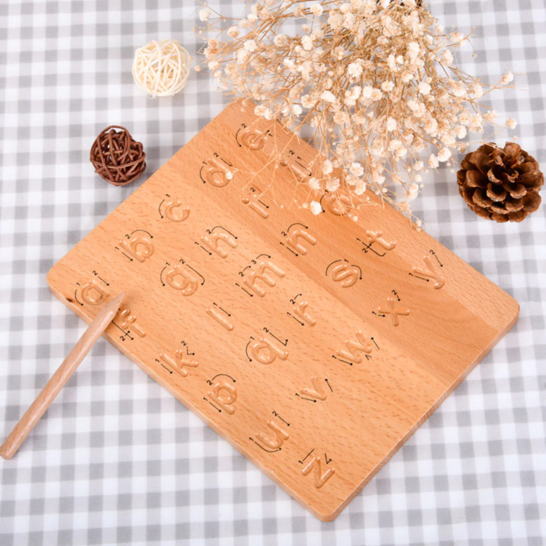 Wooden Letter Board for Learning to Write - Image 3
