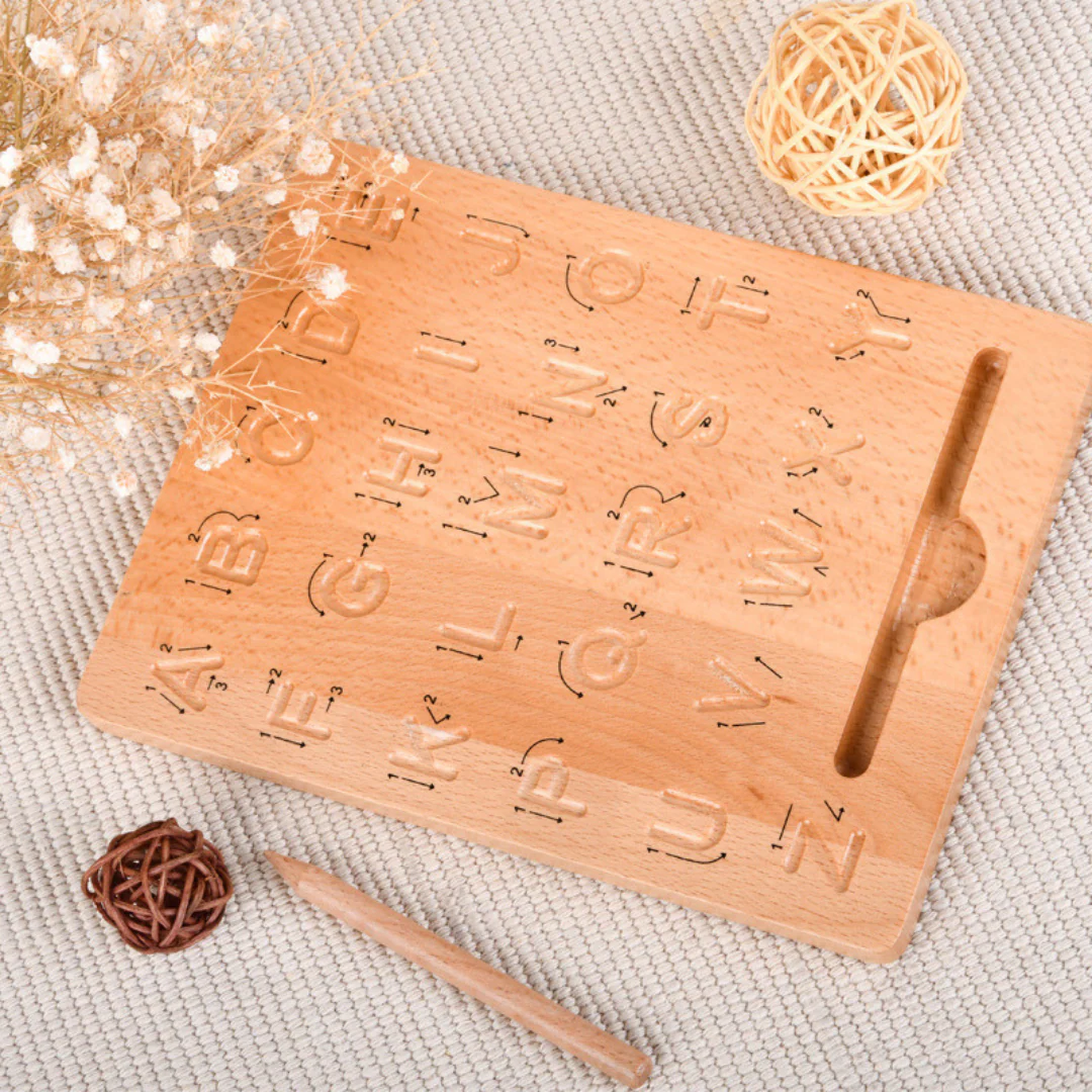 Wooden Letter Board for Learning to Write - Image 6