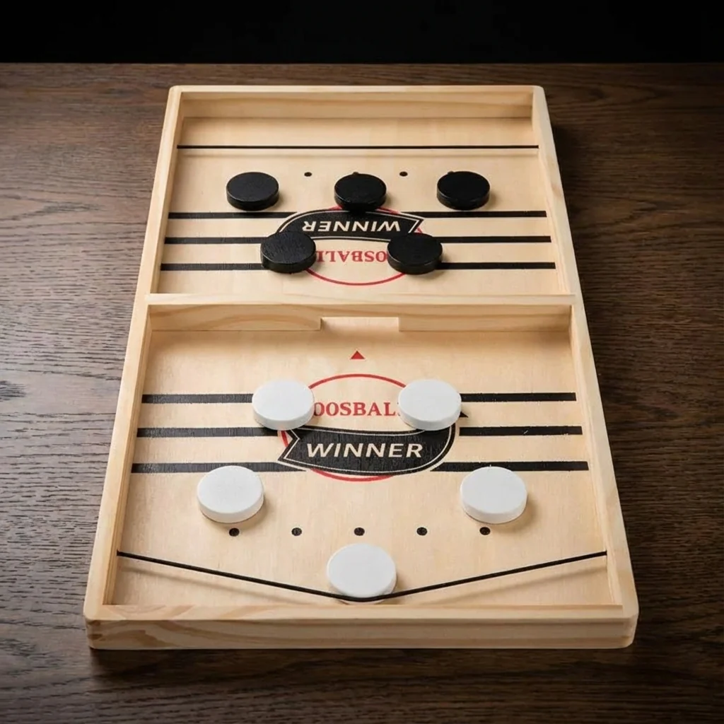Wooden Sling Shot Chess board game - Image 2