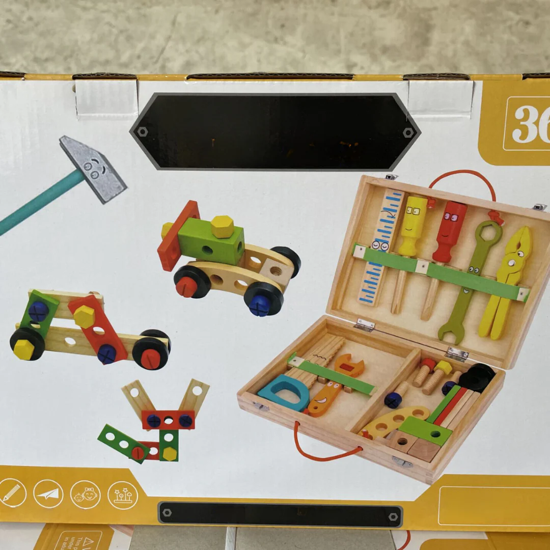 WoodyBox - Montessori Wooden Toolbox - Image 3