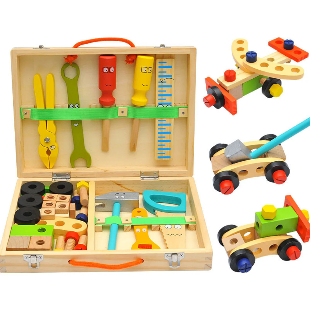 WoodyBox - Montessori Wooden Toolbox - Image 5